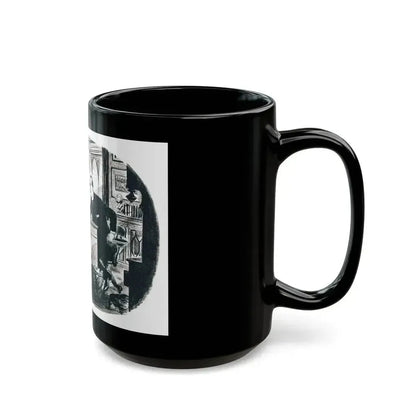 Children Of The Archbishop by Norman Collins, Woman magazine, 1951 (1) - Black Coffee Mug - Go Mug Yourself