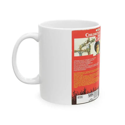 CHILDREN OF THE CORN (VHS COVER) - White Coffee Mug - Go Mug Yourself