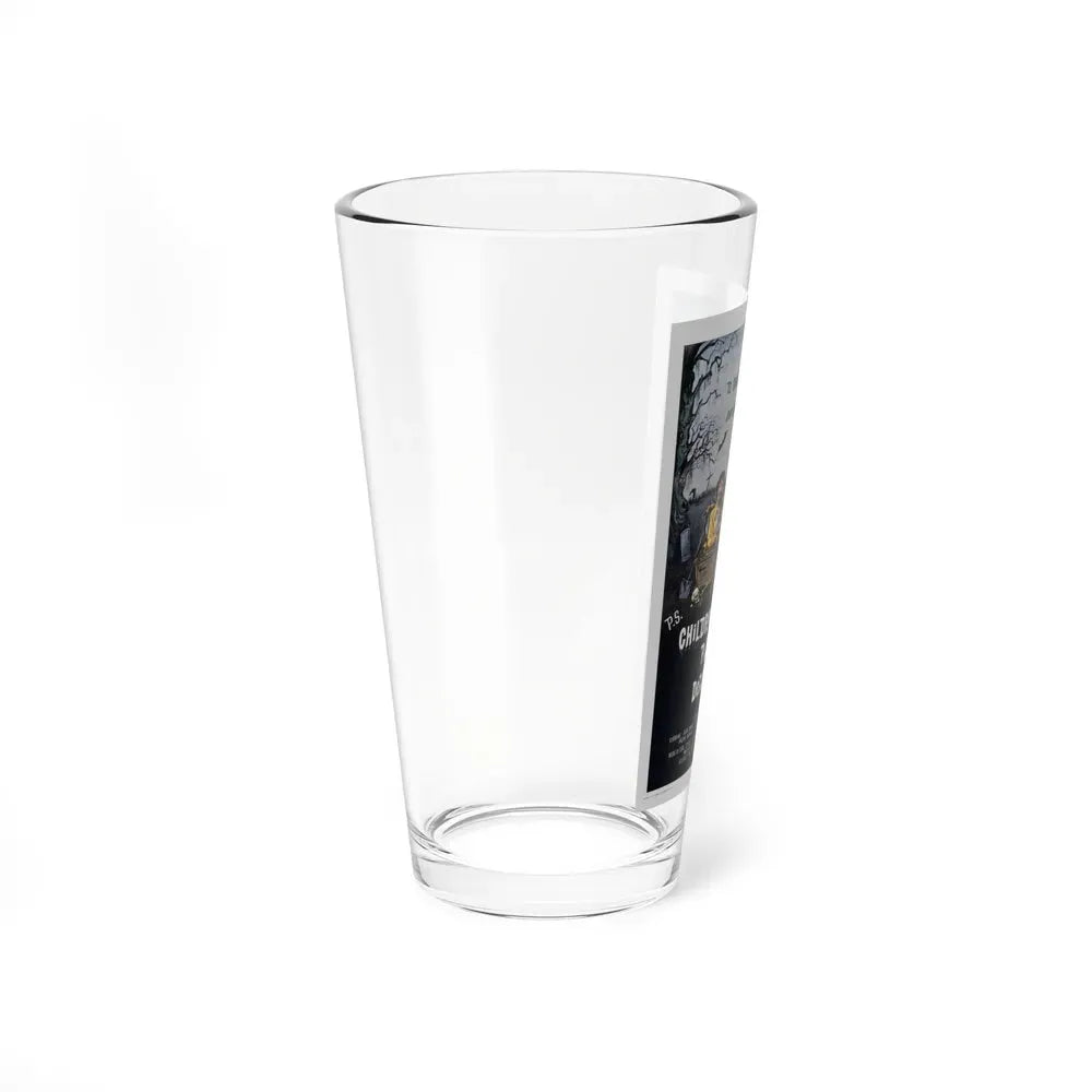 CHILDREN SHOULDN'T PLAY WITH DEAD THINGS 1972 Movie Poster - Pint Glass 16oz - Go Mug Yourself
