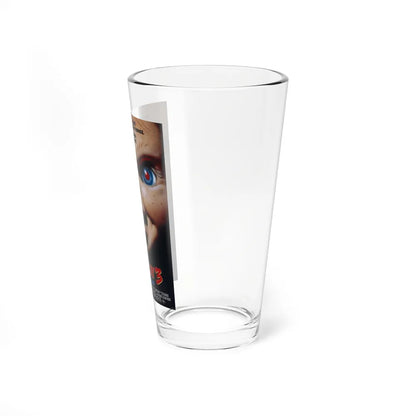 CHILD'S PLAY 3 1991 Movie Poster - Pint Glass 16oz-Go Mug Yourself