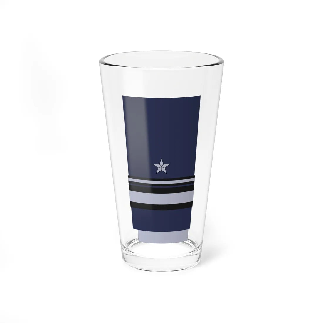 Chile AirForce OF 7 (Chile) (Military Rank) Pint Glass 16oz 16oz - Go Mug Yourself