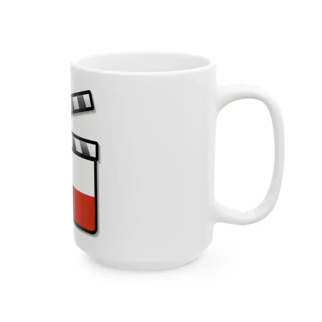 Chile film clapperboard (Chile) White Coffee Mug - Go Mug Yourself