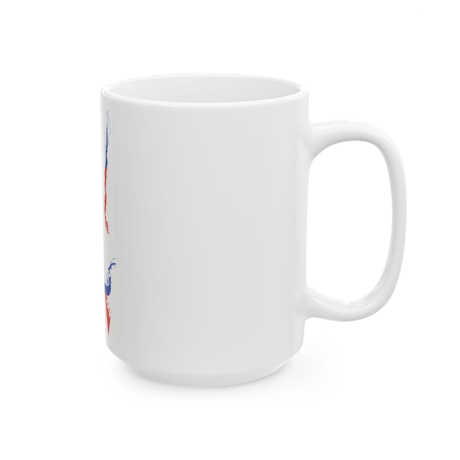 Chile flag map Claims to Antarctica included (Chile) White Coffee Mug-Go Mug Yourself