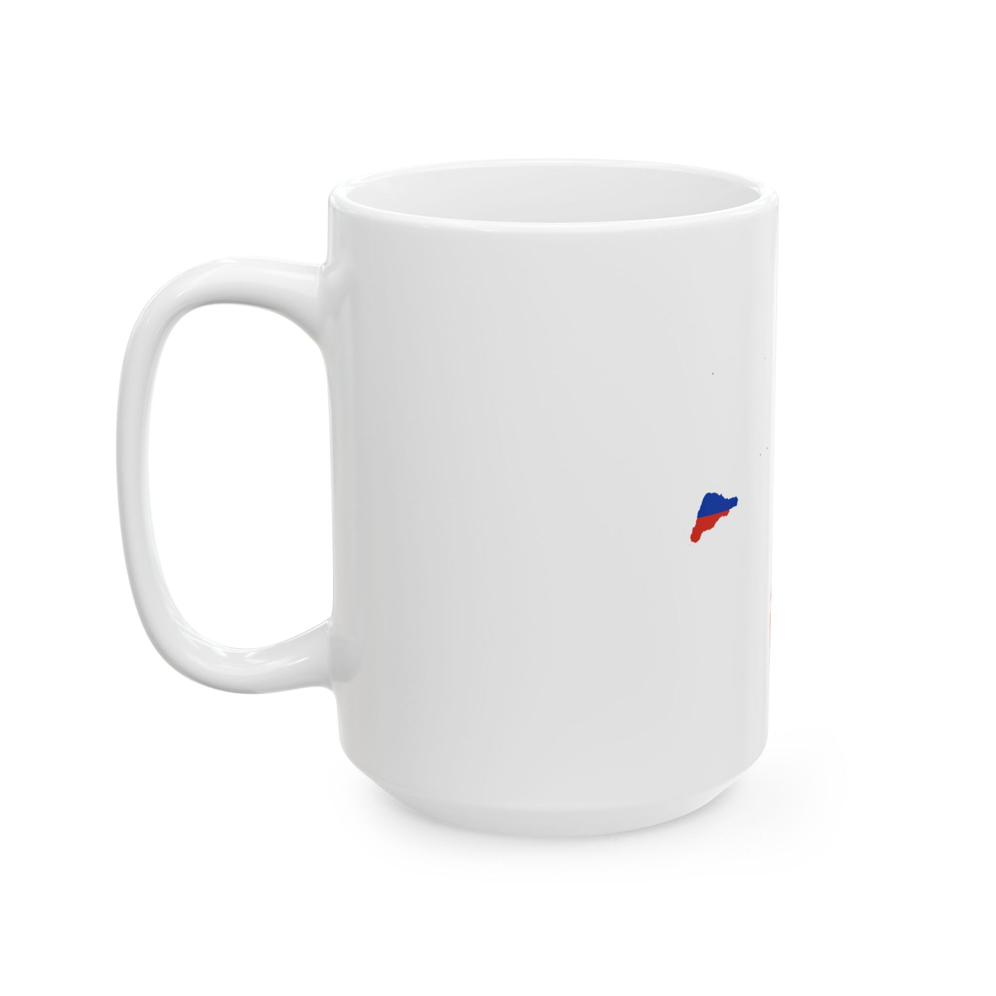 Chile Flag map with Islands and Antarctic territory (Chile) White Coffee Mug-Go Mug Yourself