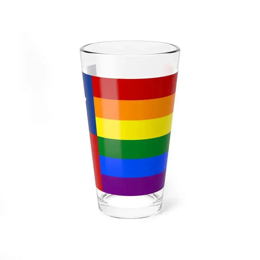 Chile Gay flag (Chile) Pint Glass 16oz 16oz - Go Mug Yourself
