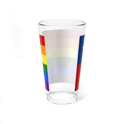 Chile Gay flag (Chile) Pint Glass 16oz - Go Mug Yourself