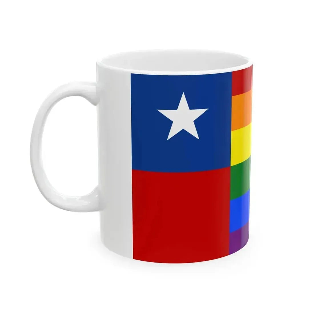 Chile Gay flag (Chile) White Coffee Mug - Go Mug Yourself