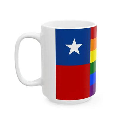 Chile Gay flag (Chile) White Coffee Mug - Go Mug Yourself