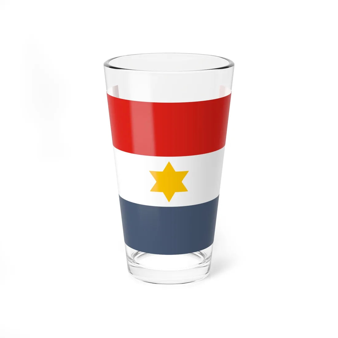 Chin National Army Flag (Myanmar) Pint Glass 16oz 16oz - Go Mug Yourself