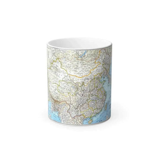 China 1 (1991) (Map) Color Changing Mug 11oz Default Title 11oz - Go Mug Yourself