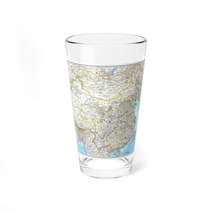 China 1 (1991) (Map) Pint Glass 16oz-16oz-Go Mug Yourself