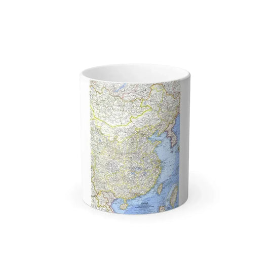 China (1964) (Map) Color Changing Mug 11oz Default Title 11oz - Go Mug Yourself