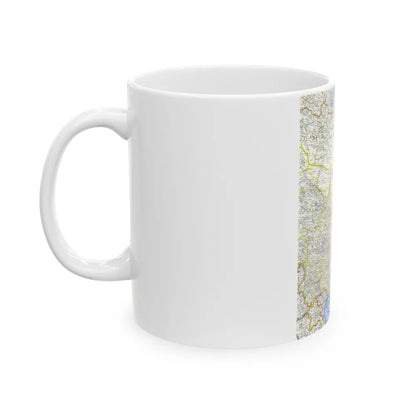 China (1964) (Map) White Coffee Mug-Go Mug Yourself