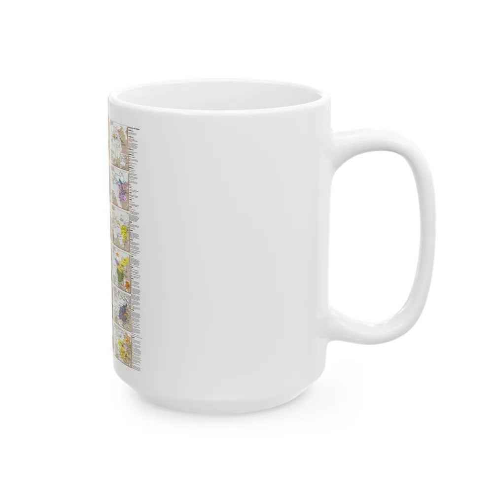 China 2 (1991) (Map) White Coffee Mug-Go Mug Yourself