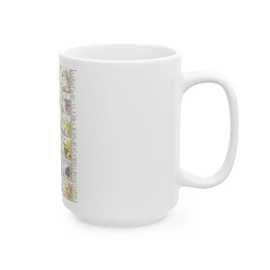 China 2 (1991) (Map) White Coffee Mug - Go Mug Yourself