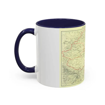 China and its Territories (1912) (Map) Accent Coffee Mug - Go Mug Yourself