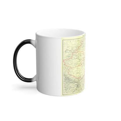 China and its Territories (1912) (Map) Color Changing Mug 11oz-Go Mug Yourself