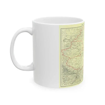 China and its Territories (1912) (Map) White Coffee Mug - Go Mug Yourself