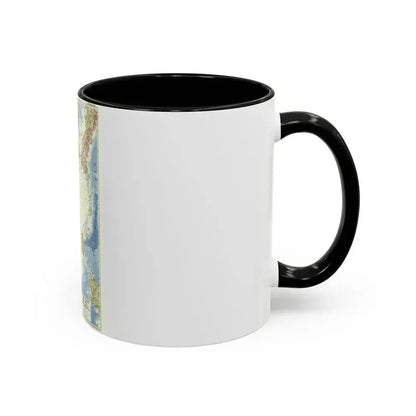 China Coast and Korea (1953) (Map) Accent Coffee Mug - Go Mug Yourself