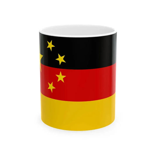 China-deutschland (China) White Coffee Mug 11oz - Go Mug Yourself