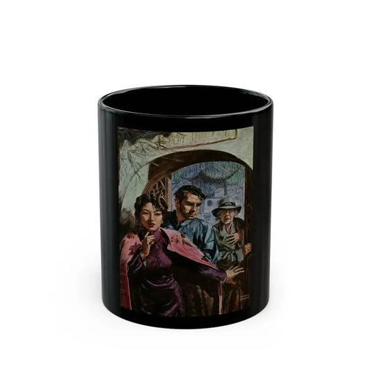 China Flight, 1943 - Black Coffee Mug 11oz - Go Mug Yourself
