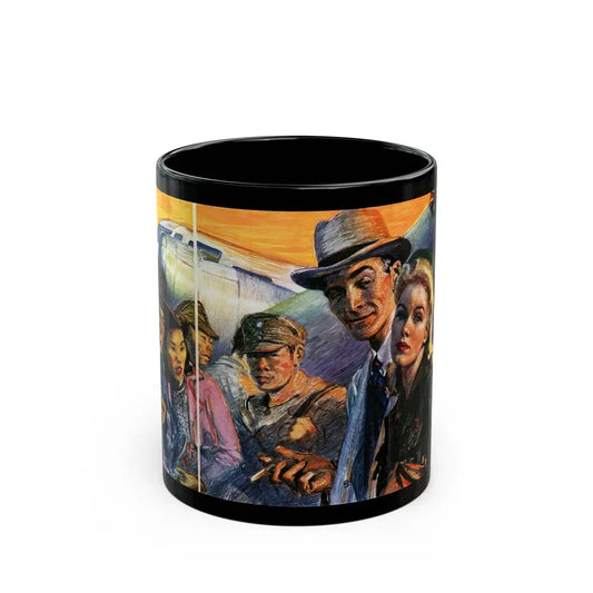 China Gold, 1942 - Black Coffee Mug 11oz - Go Mug Yourself