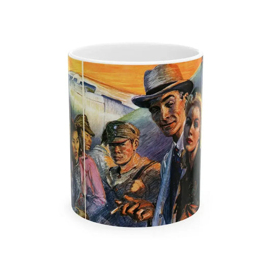 China Gold, 1942 - White Coffee Mug 11oz - Go Mug Yourself