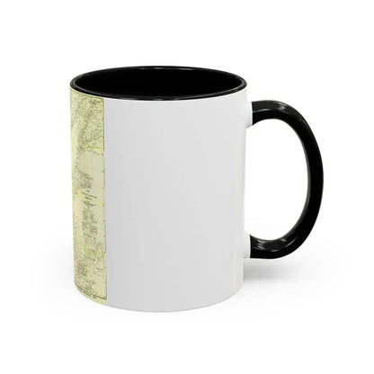 China, North Eastern (1900) (Map) Accent Coffee Mug - Go Mug Yourself