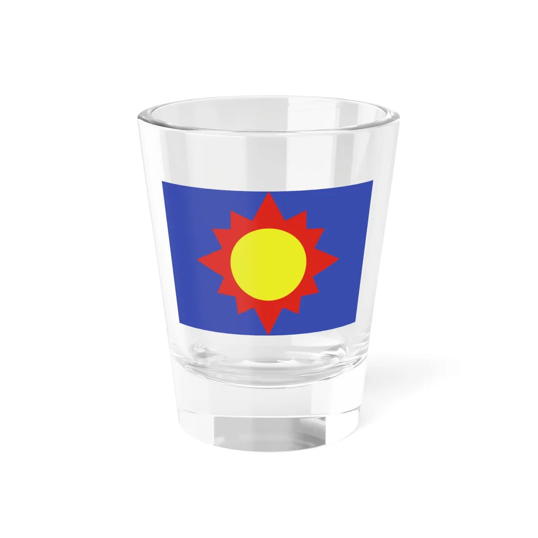 日月旗 (China) Shot Glass 1.5oz - Go Mug Yourself