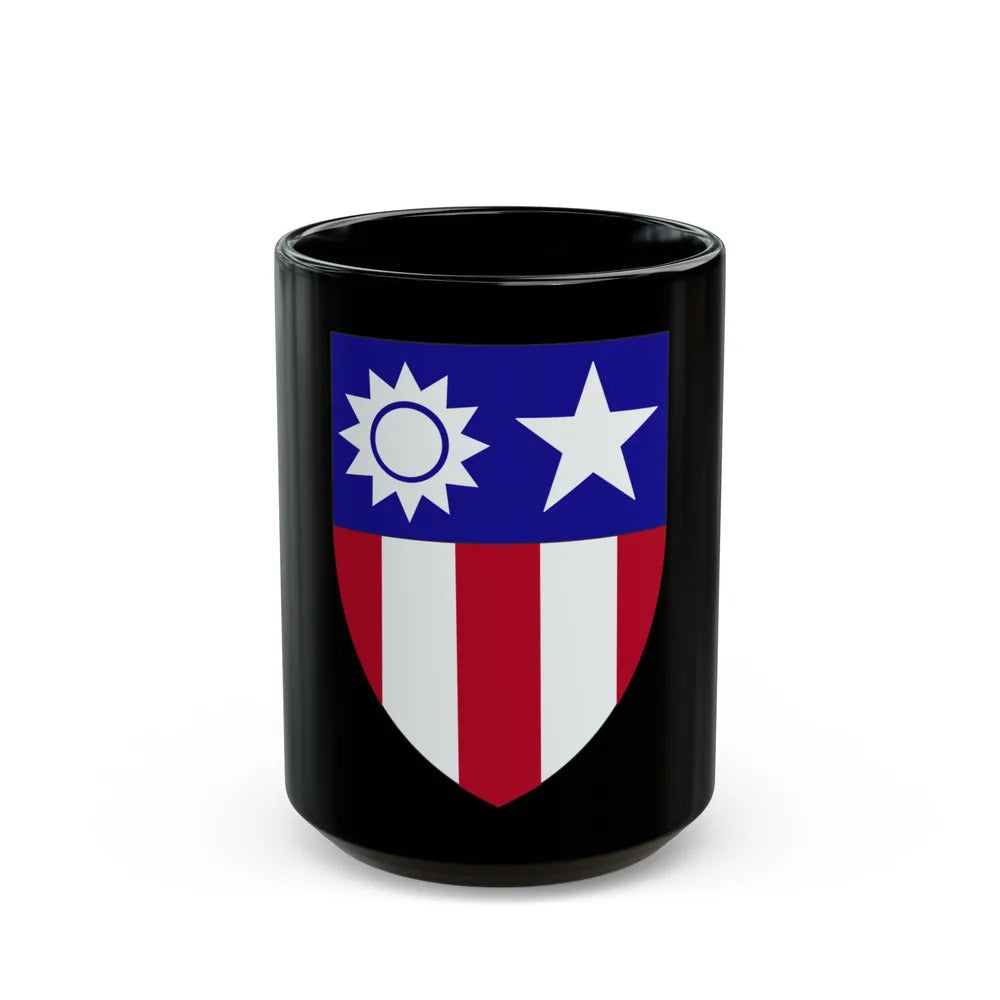 ChinaBurmaIndia Theater (U.S. Army) Black Coffee Mug-15oz-Go Mug Yourself