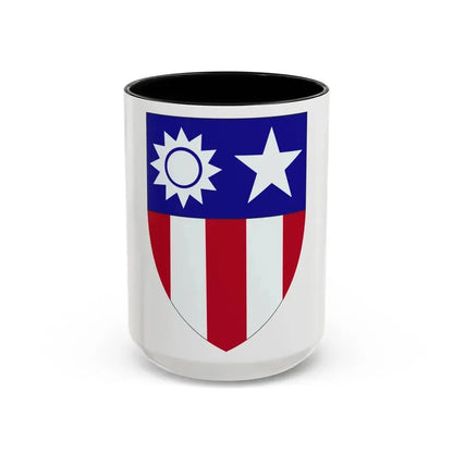 ChinaBurmaIndia Theater (U.S. Army) Accent Coffee Mug 15oz Black - Go Mug Yourself