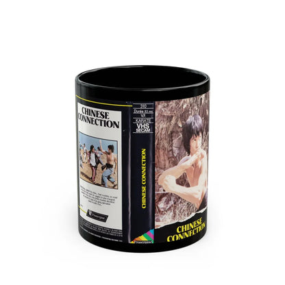 CHINESE CONNECTION (VHS COVER) - Black Coffee Mug-11oz-Go Mug Yourself