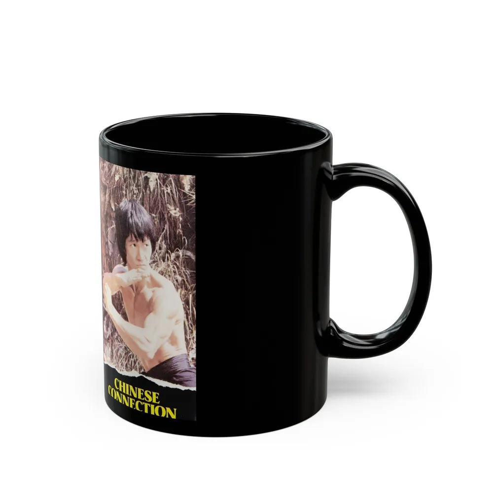 CHINESE CONNECTION (VHS COVER) - Black Coffee Mug-Go Mug Yourself