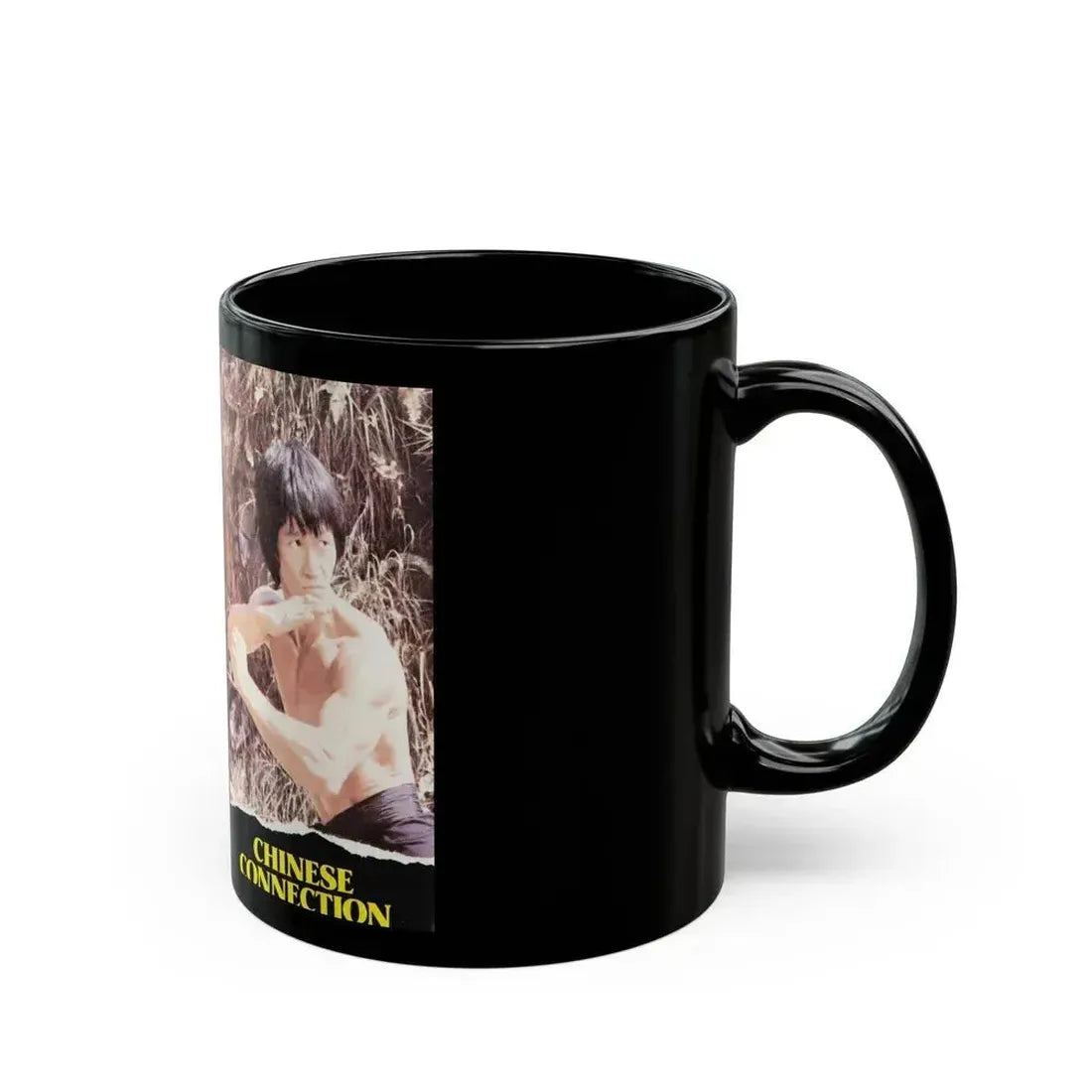 CHINESE CONNECTION (VHS COVER) - Black Coffee Mug - Go Mug Yourself