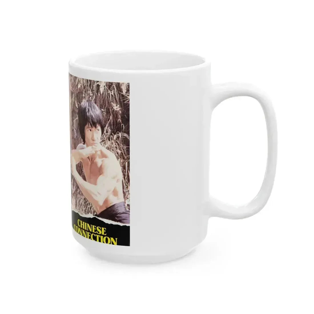 CHINESE CONNECTION (VHS COVER) - White Coffee Mug - Go Mug Yourself