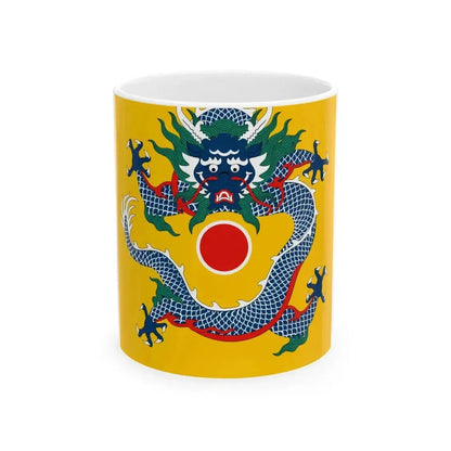 Chinese Dragon Canton (China) White Coffee Mug 11oz - Go Mug Yourself