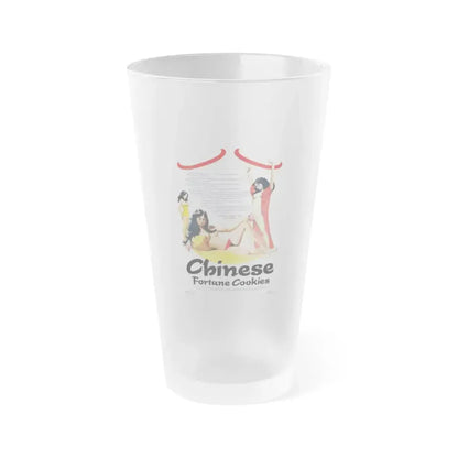 CHINESE FORTUNE COOKIES 1980 Movie Poster - Frosted Pint Glass 16oz 16oz Frosted - Go Mug Yourself