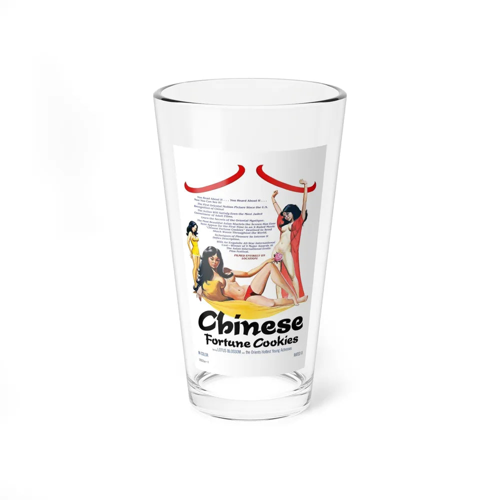 CHINESE FORTUNE COOKIES 1980 Movie Poster - Pint Glass 16oz-16oz-Go Mug Yourself