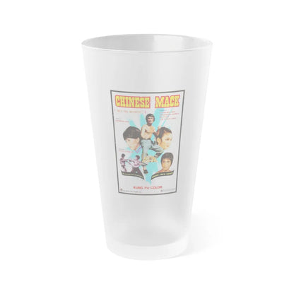 CHINESE MACK (CHINESE GODFATHER) 1974 Movie Poster - Frosted Pint Glass 16oz-16oz-Frosted-Go Mug Yourself