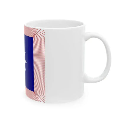 Chinese National Revolutionary Army Regiment Flag 1925 (China) White Coffee Mug - Go Mug Yourself