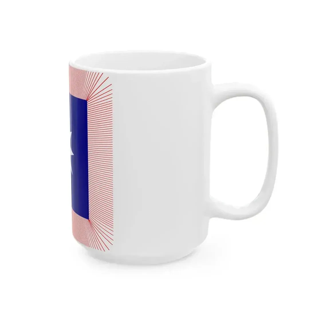 Chinese National Revolutionary Army Regiment Flag 1925 (China) White Coffee Mug - Go Mug Yourself