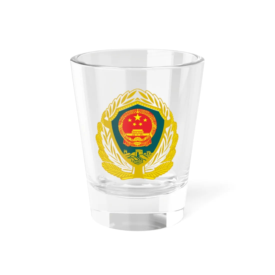 Chinese Peoples Armed Police Force CAPF cap insignia (China) (Coat of ...