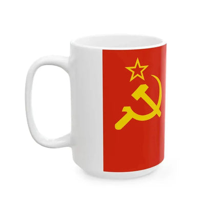 Chinese soviet flag (China) White Coffee Mug - Go Mug Yourself