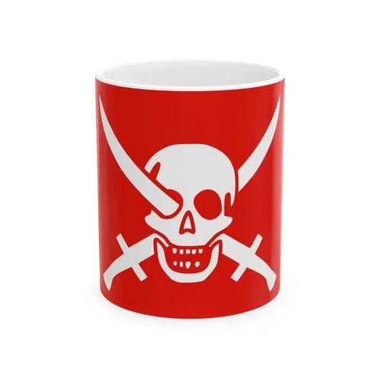 Ching Shih Jolly Roger (China) White Coffee Mug 11oz - Go Mug Yourself