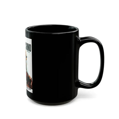 CHINO (2) 1973 Movie Poster - Black Coffee Mug - Go Mug Yourself