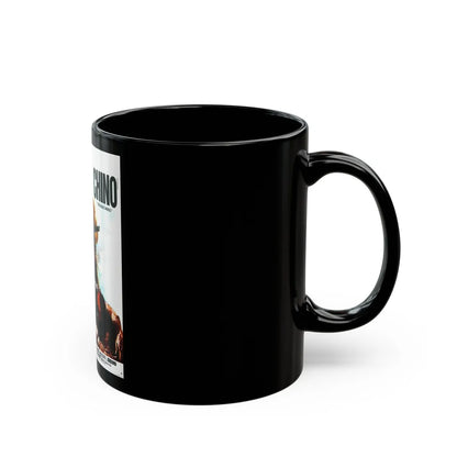 CHINO (2) 1973 Movie Poster - Black Coffee Mug-Go Mug Yourself