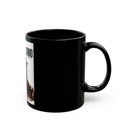 CHINO (2) 1973 Movie Poster - Black Coffee Mug - Go Mug Yourself