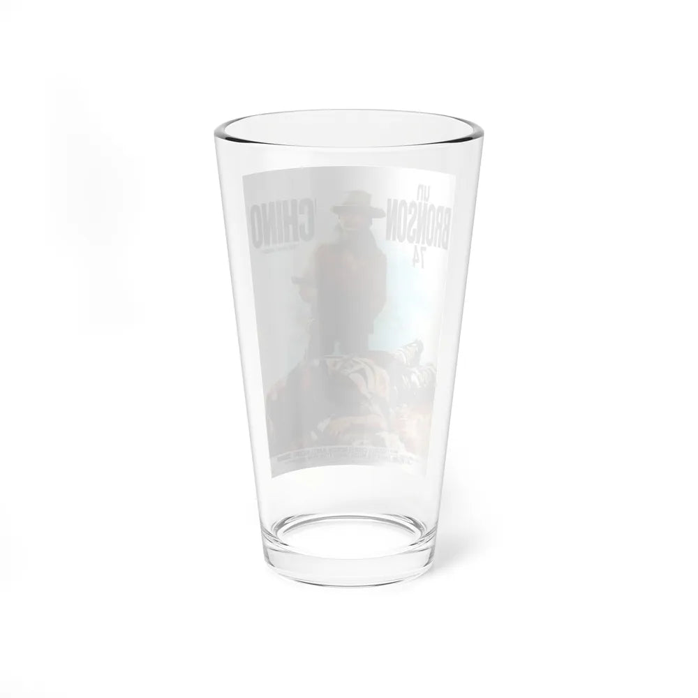 CHINO (2) 1973 Movie Poster - Pint Glass 16oz-Go Mug Yourself