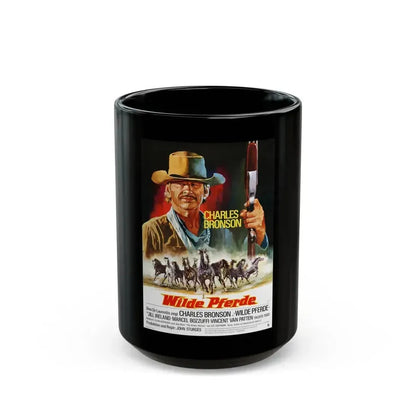 CHINO (3) 1973 Movie Poster - Black Coffee Mug 15oz - Go Mug Yourself