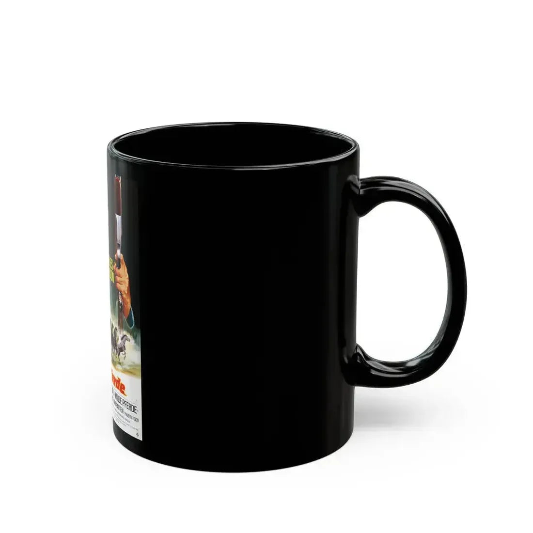 CHINO (3) 1973 Movie Poster - Black Coffee Mug - Go Mug Yourself